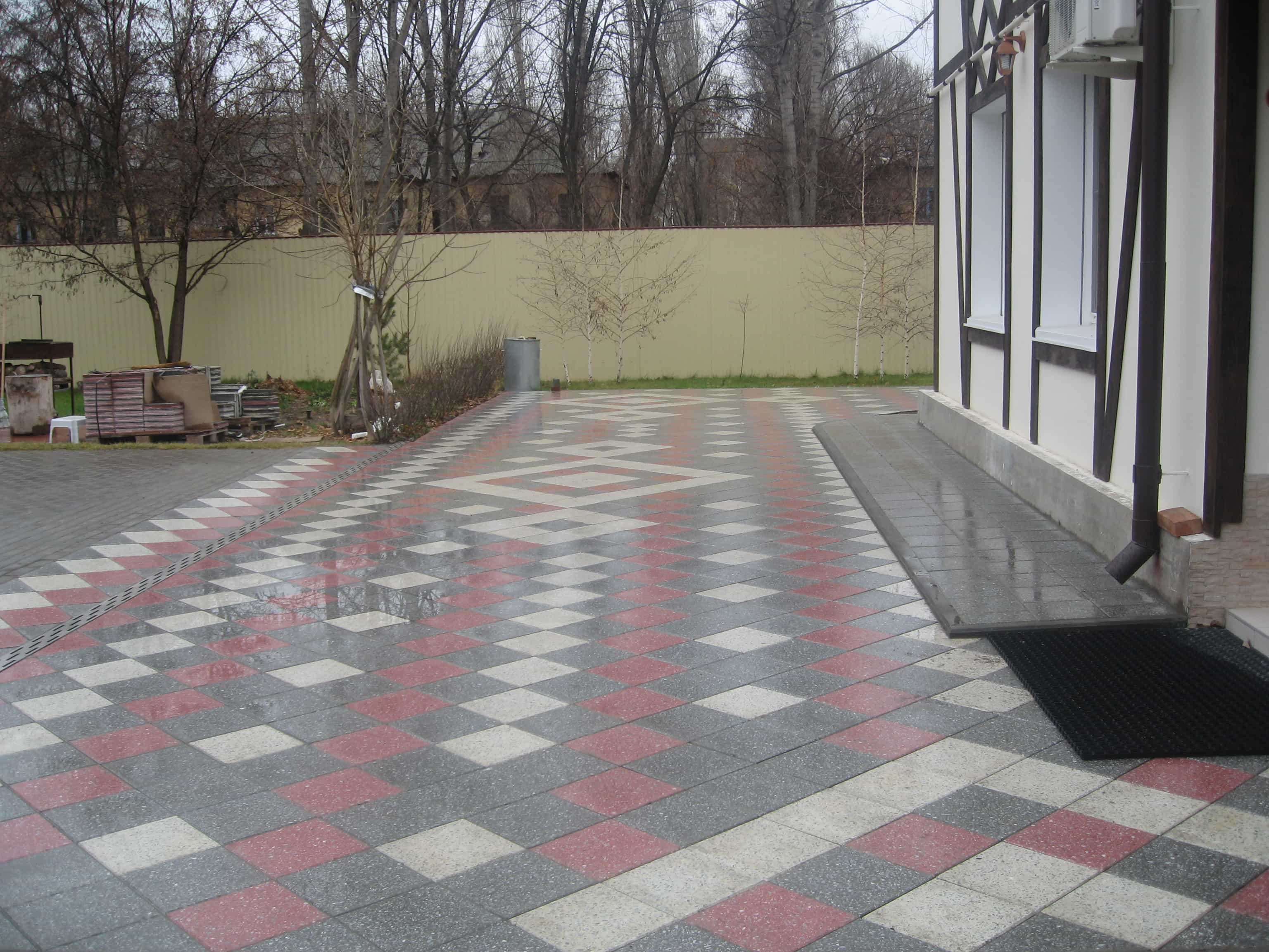 Разработка сайта производство тротуарной плитки
